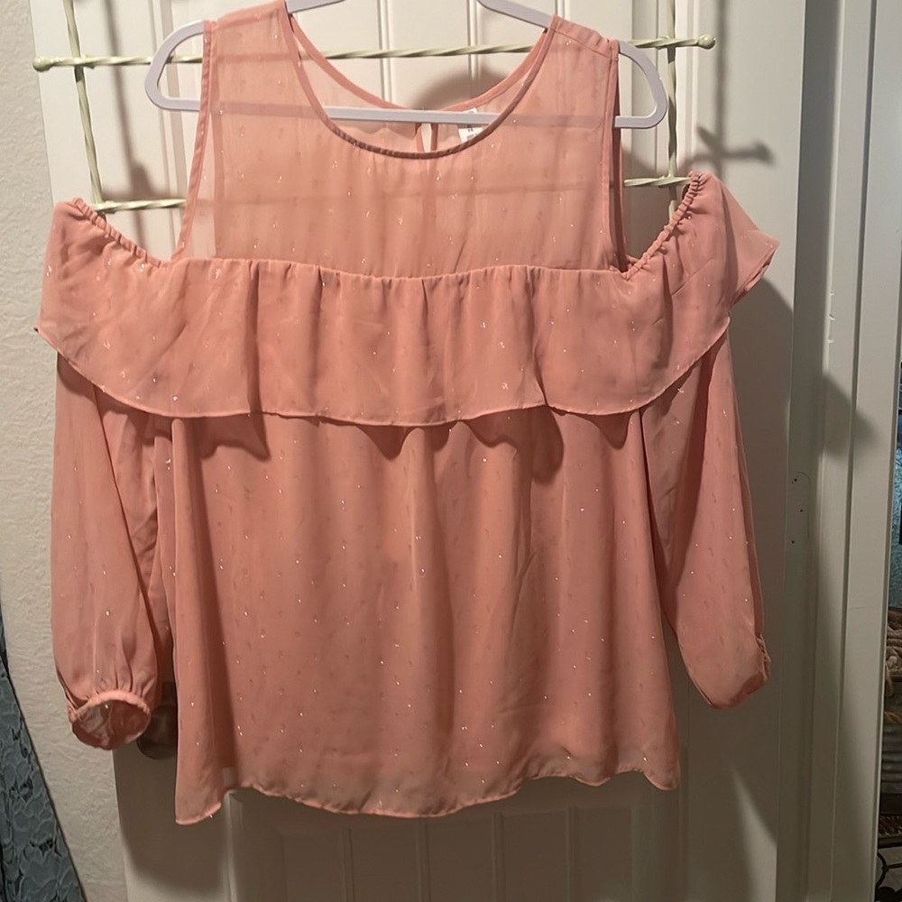 Romantic chiffon blouse